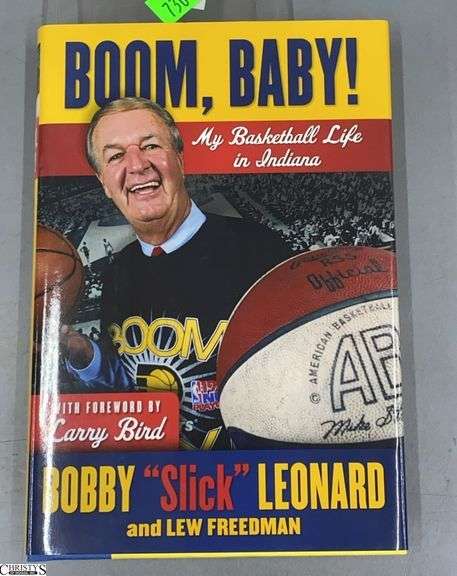 Signed Boom Baby Bobby Leonard Book image
