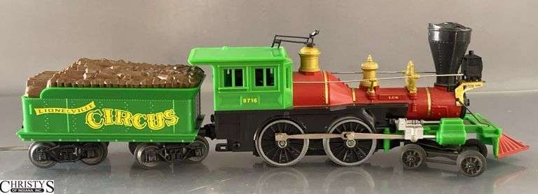 Lionel Lines Lionelville Circus 4-4-0 General Steam Locomotive image