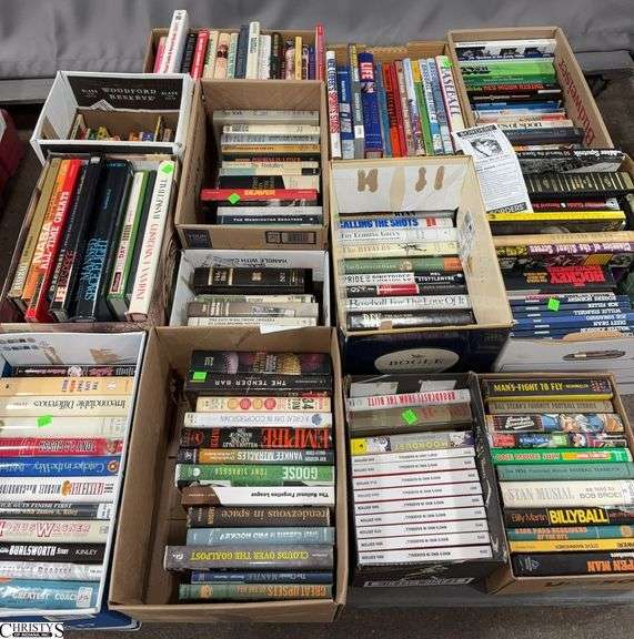 Skid of Books, Space Travel and Sports Related image