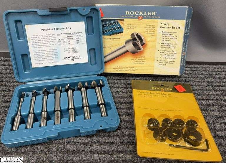 Rockler Split Ring Stop Collar, Forstner Bits image