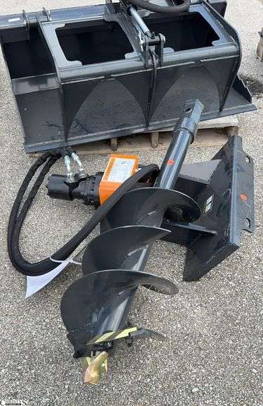 Wolverine MAD-12-12D Mini Skid Steer Auger Drive & 12” Bit image