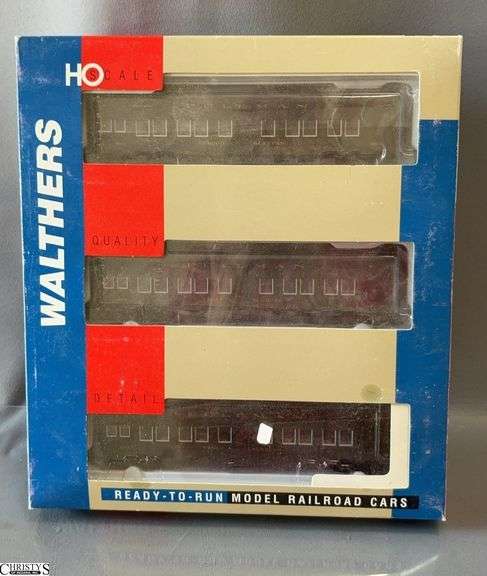 HO Walthers PS Pullman Troop Sleeper Car 3 Pack image