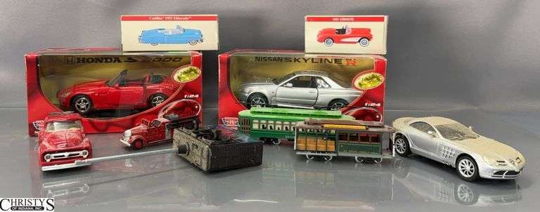 Diecast Model Toy Cars - 7" of largest image