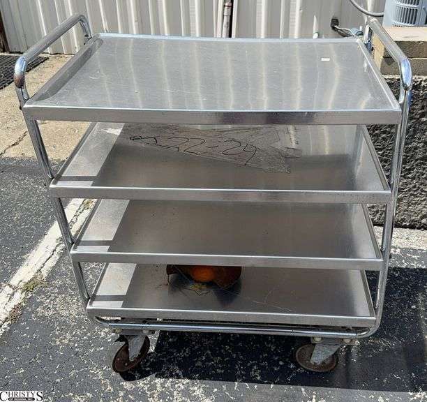 Metal Bus Cart 31x21x36 image