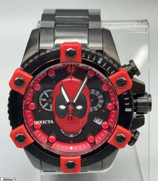 Invicta Marvel Deadpool Limited Edition 48mm Watch Model 27155 image