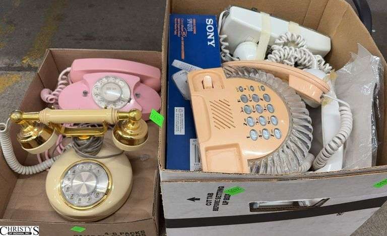 Land Line Vintage Telephones, Rotary and Dial image