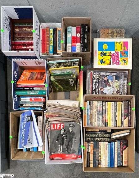 Skid of Various Genre Books, Magazines - SKID NOT INCLUDED image