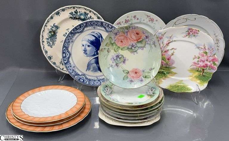 Floral Dishes, Royal Albert, Portugal, Bavaria, Austria, Ironstone, Some Chips image