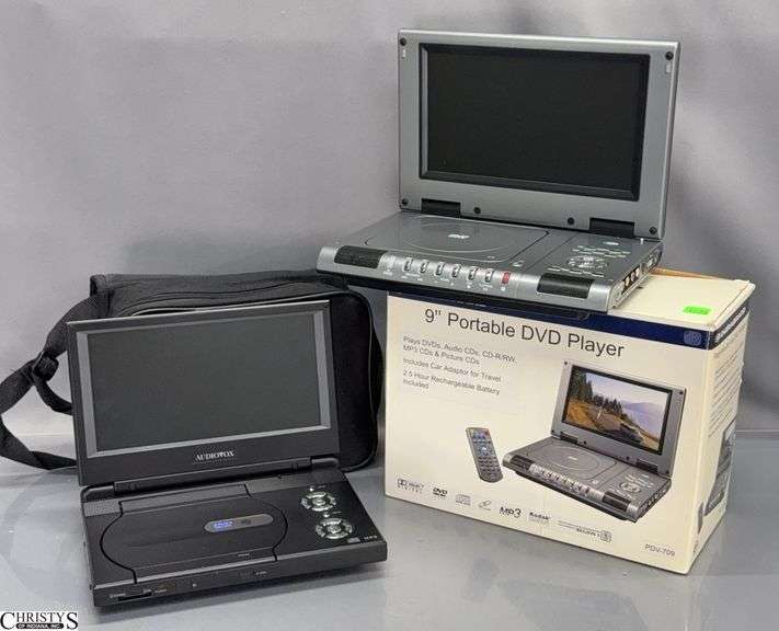 2 Portable DVD Players - Audiovox and Durabrand image