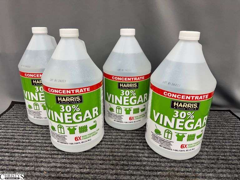 4 Bottles of 30% Vinegar Concentrate image