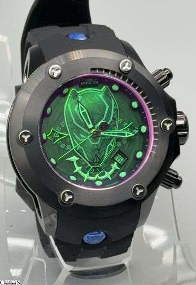 Invicta Marvel Black Panther Limited Edition 52mm Watch 36611 image