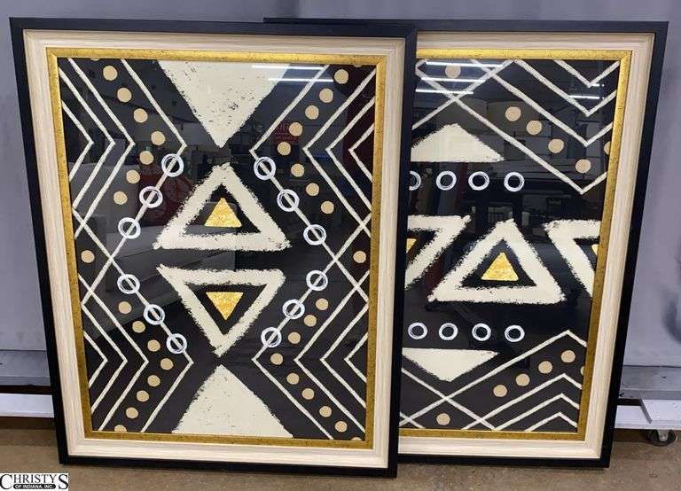 Pair of Framed Wall Decor 36x46" image