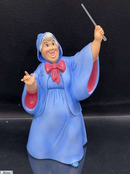 Walt Disney Classics Collection Fairy Godmother from Cinderella "Bibbidi, Bobbidi, Boo" in Box with Certificate of Authenticity. image