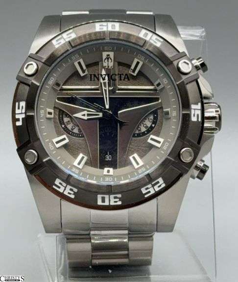 Invicta Star Wars Mandalorian Limited Edition Chronograph 52mm Watch #34987 image