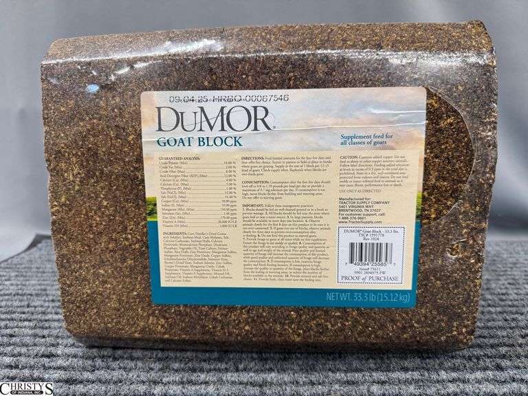 DuMor Goat Block 33.3lbs image