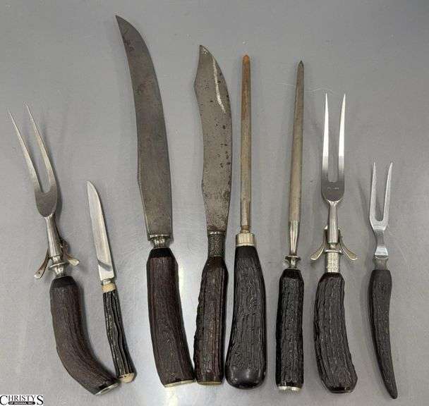 Stag Handle Carving Sets image