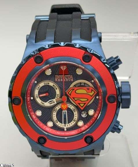 Invicta Reserve Collection Superman Limited Edition 52mm Watch Model No. 32789 image