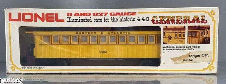 Lionel The General W&ARR Passenger Car 6-9952 image