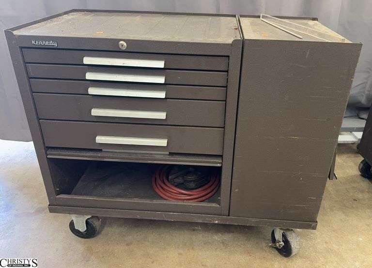 Kennedy Tool Boxes on Rolling Cart 41x20x37 image