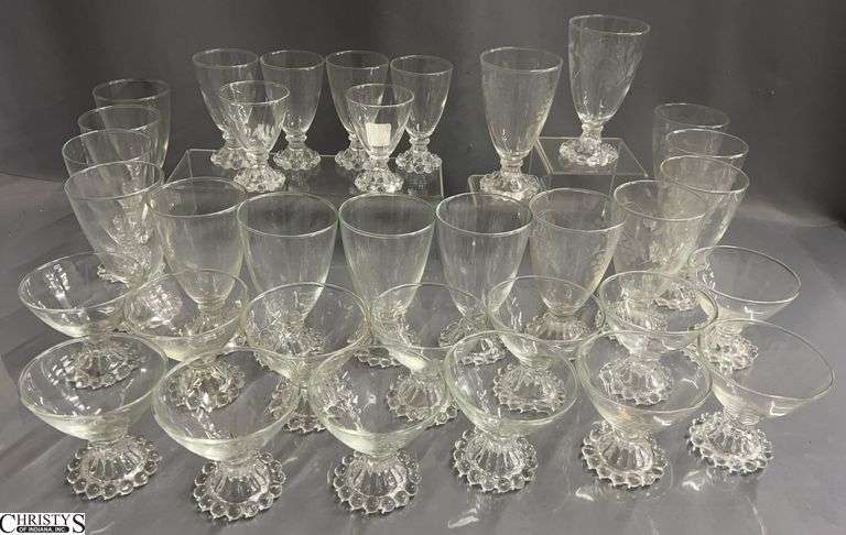 Candlewick Style Drinking Glasses image