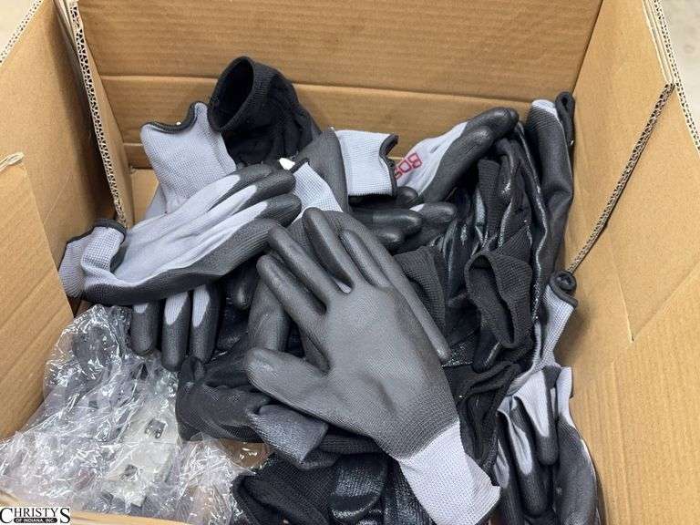 Box of Various Gloves Not All Are Pairs image