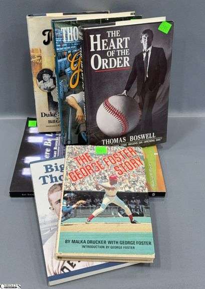 6 Sports Related Author Signed Books image