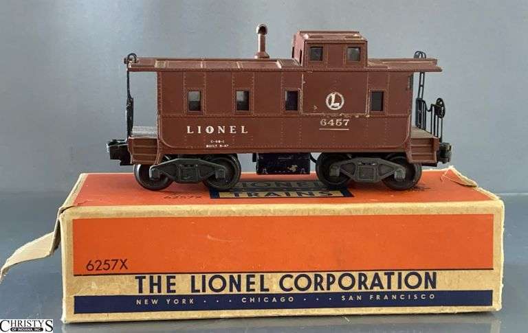 Lionel Brown Caboose (Wrong Box) #6457 image