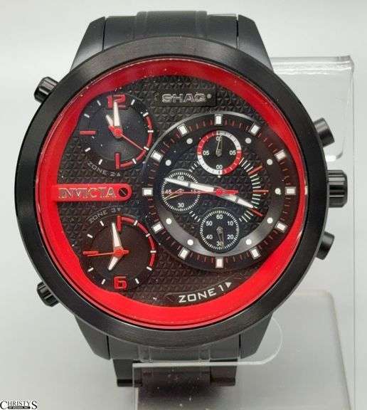Invicta Shaq Limited Edition Men's Black and Red 60mm Watch 34992 image