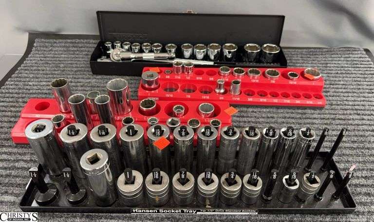 1/2" Drive Sockets Pittsburg Socket Set image