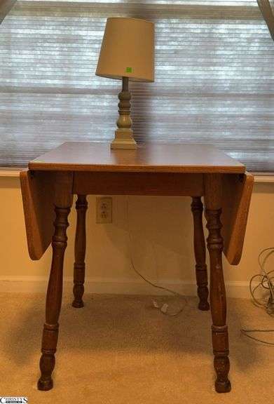 Drop Leaf Table - 25" x 30" x 29" - 11" of drop image