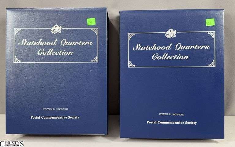 Statehood Quarters Collection Volume 1 and II by the Postal Commemorative Society. image