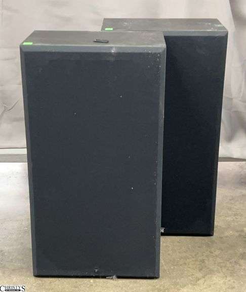2 KLH Speakers - 14" x 9.5" x 25.5" of each image