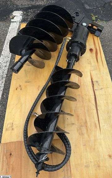 Mini Excavator 8 in Auger, and 12 in Auger image