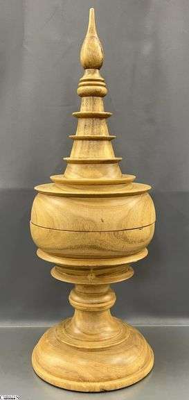 Large 2pc Finial 32" image