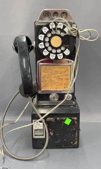 Vintage Rotary Payphone, 18.5" image