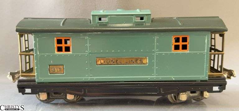Lionel Lines #817 Green Caboose, Possible Refinish image