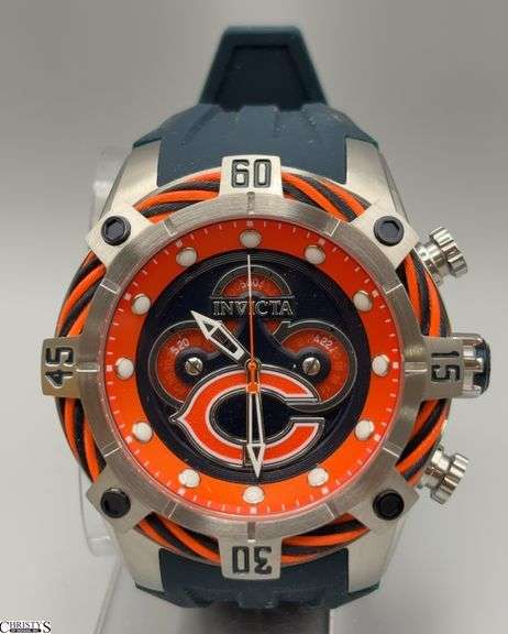 Invicta NFL Chicago Bears 52mm Watch Model 35818 with Case image