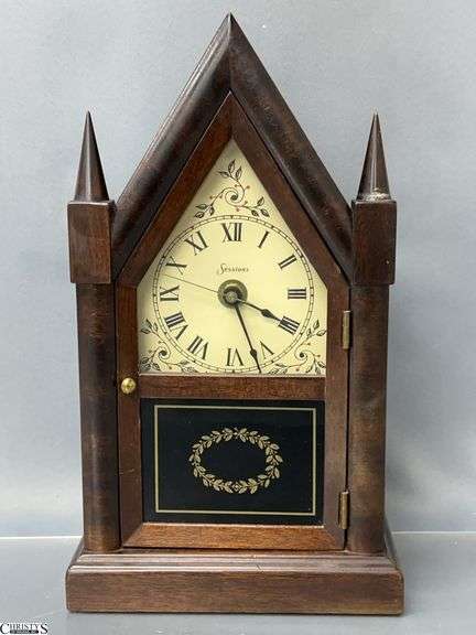 Sessions Cathedral Mantle Clock - 7" x 12" image