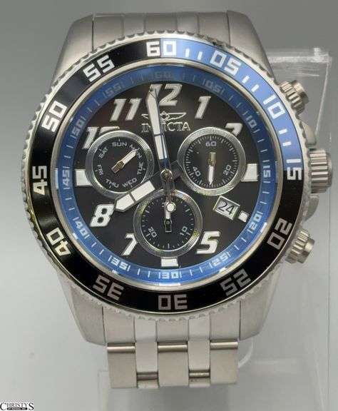 Invicta Flame Fusion Stainless Steel Men's 50mm Watch - Model 20478 with Case image