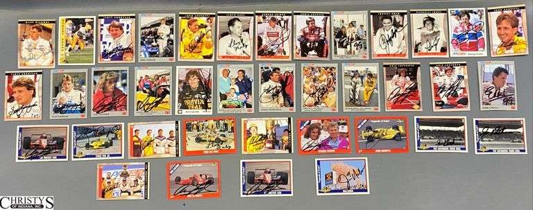 Signed Racing Cards image