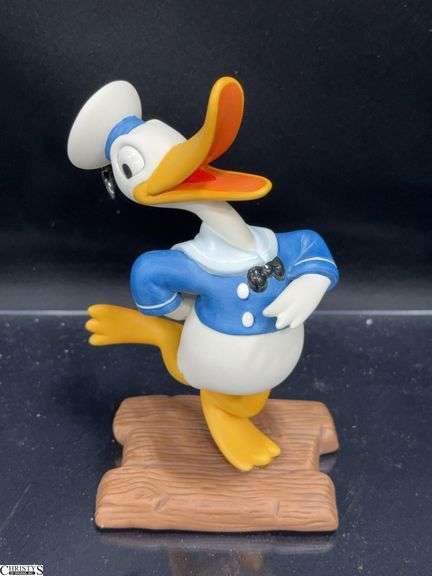 Walt Disney Classics Collection Donald Duck "Donald's Debut" in Box with Certificate of Authenticity. image