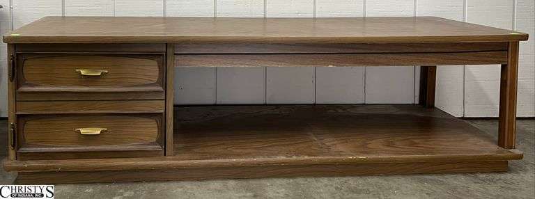 MCM Pressed Wood Coffee Table - 60" x 20" x 17" image