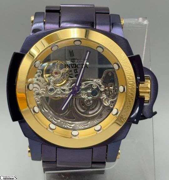 Invicta Purple Label Automatic Skeleton 48mm Watch Model 38349 image