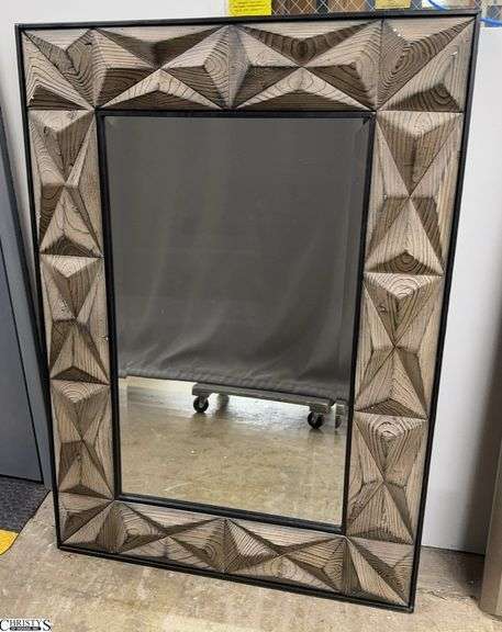 Uttermost Framed Mirror Beveled 35x49 image