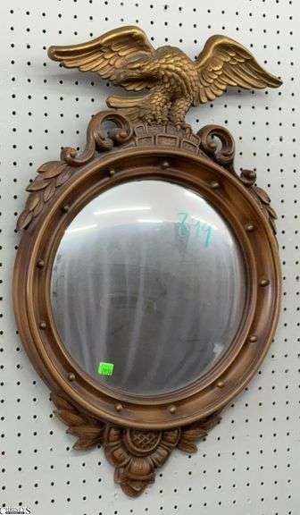 Syroco Eagle Crest Mirror - 18" x 29" of frame image