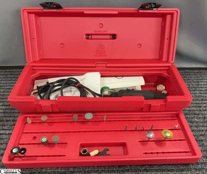 Craftsman Dremel Tool and Some Accessories in Box image
