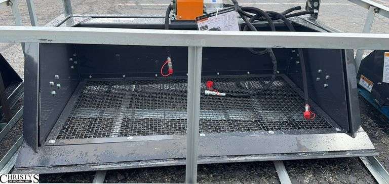 Wolverine SB-12-72W Full Size Skid Steer Screening Bucket image