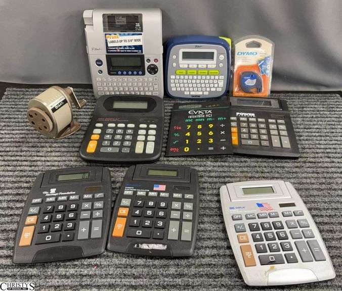 Label Makers, Calculators, Pencil Sharpener, image
