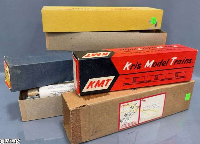 3 Model Train Car Sets image