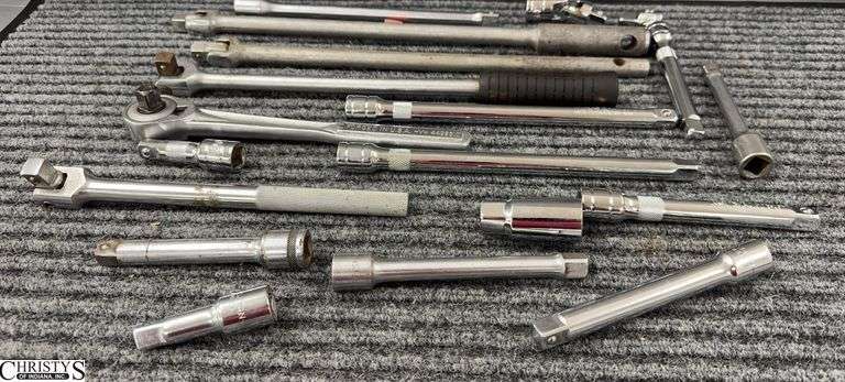 1/2" Drive Ratchets Extensions, Breaker Bars, Swivel, image